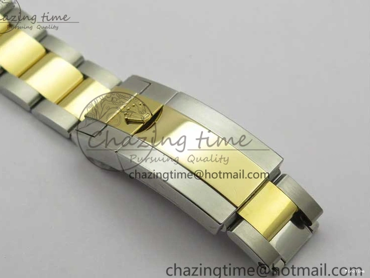 MiroTime 0520 Daytona 116520 SS YG UBF Best Edition Ice Blue MOP Crystal Markers Dial on SS YG Bracelet A Casual 2936